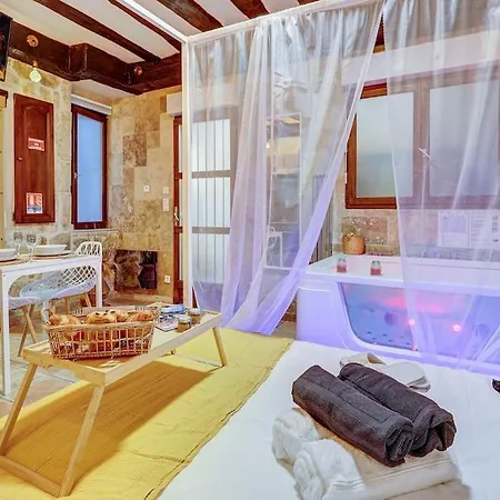 公寓 L'evasion I Bed&spa I Jacuzzi I Cozy I Hypercentre I Rent Immo 第戎